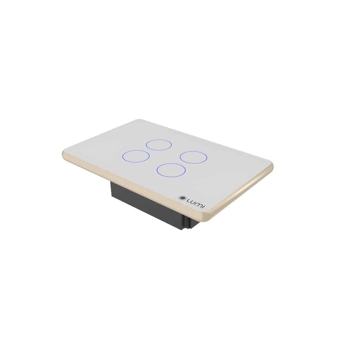 Công tắc cảm ứng kính phẳng - viền nhôm